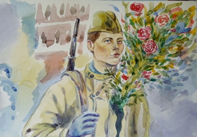 Рисунок школьника из Мордовии станет коллекционной почтовой открыткой