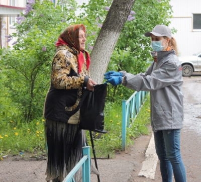 В Мордовии продуктовую помощь с «Тележек добра» получили более 30 нуждающихся семей